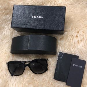 Prada Butterfly Sunglasses PR 01OS